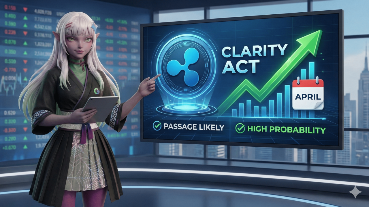 2026-02-21 暗号資産市場に吹く春一番？リップルの新展開と法案の行方