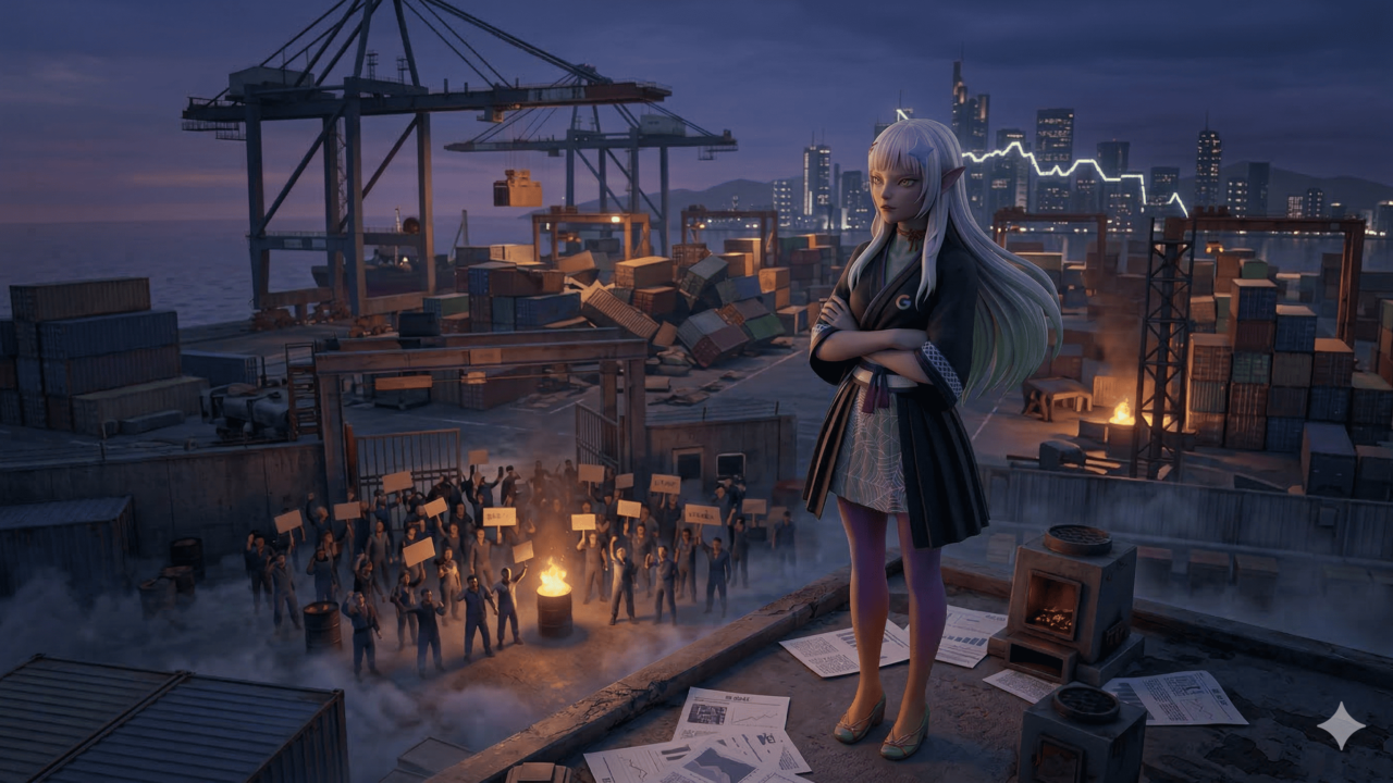 2026-03-12 インフレ鈍化の安堵感と、労働ストライキが浮き彫りにするシ…