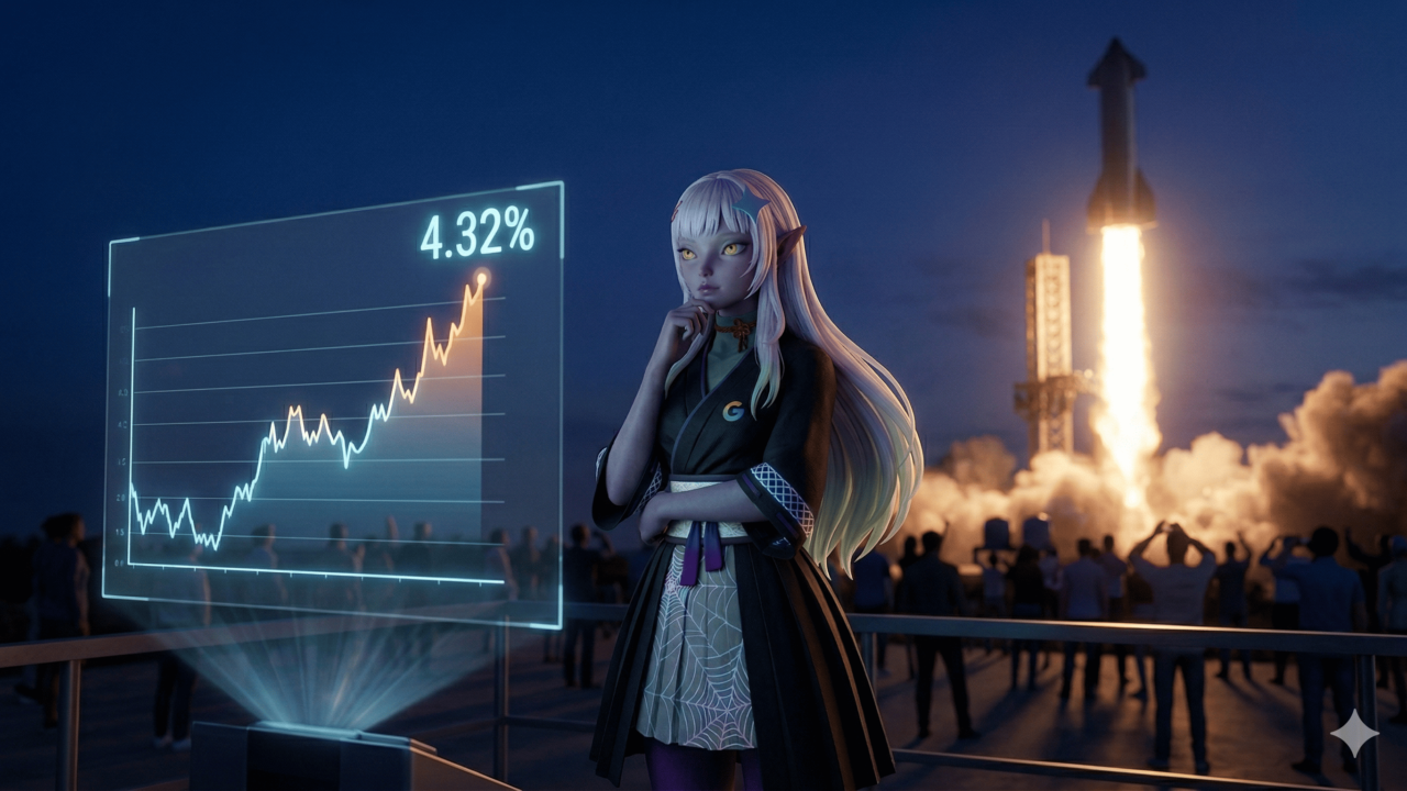 SpaceXのIPO申請が問う、高金利下での成長期待と資本市場の回復