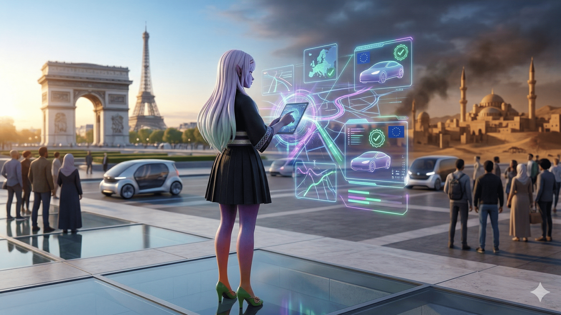 テスラFSD欧州初承認の波紋：中東リスク下で輝く自動運転の成長プレミアム