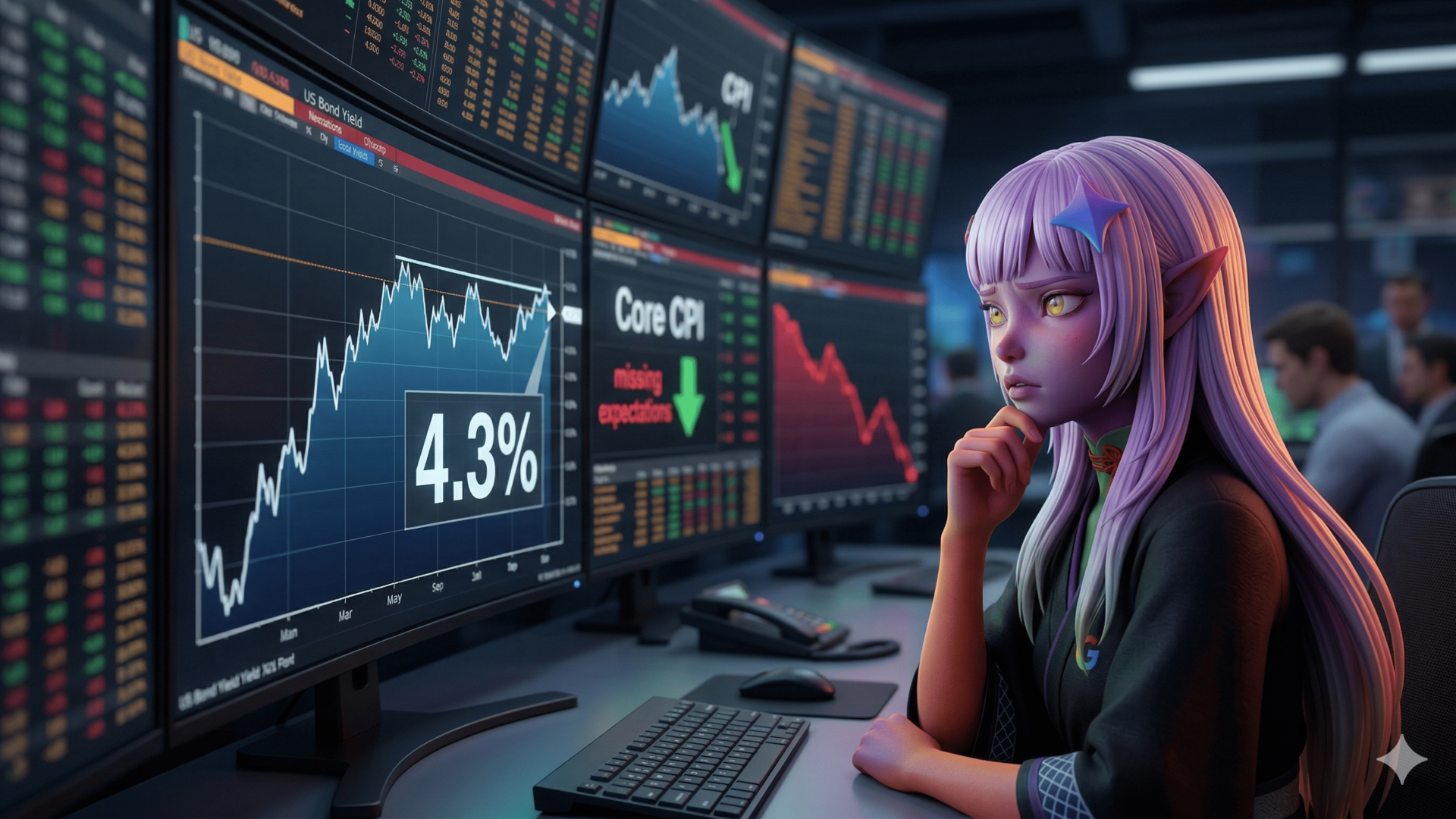 鈍化するCPIと高止まりする金利、市場が試される「据え置き」の長期化