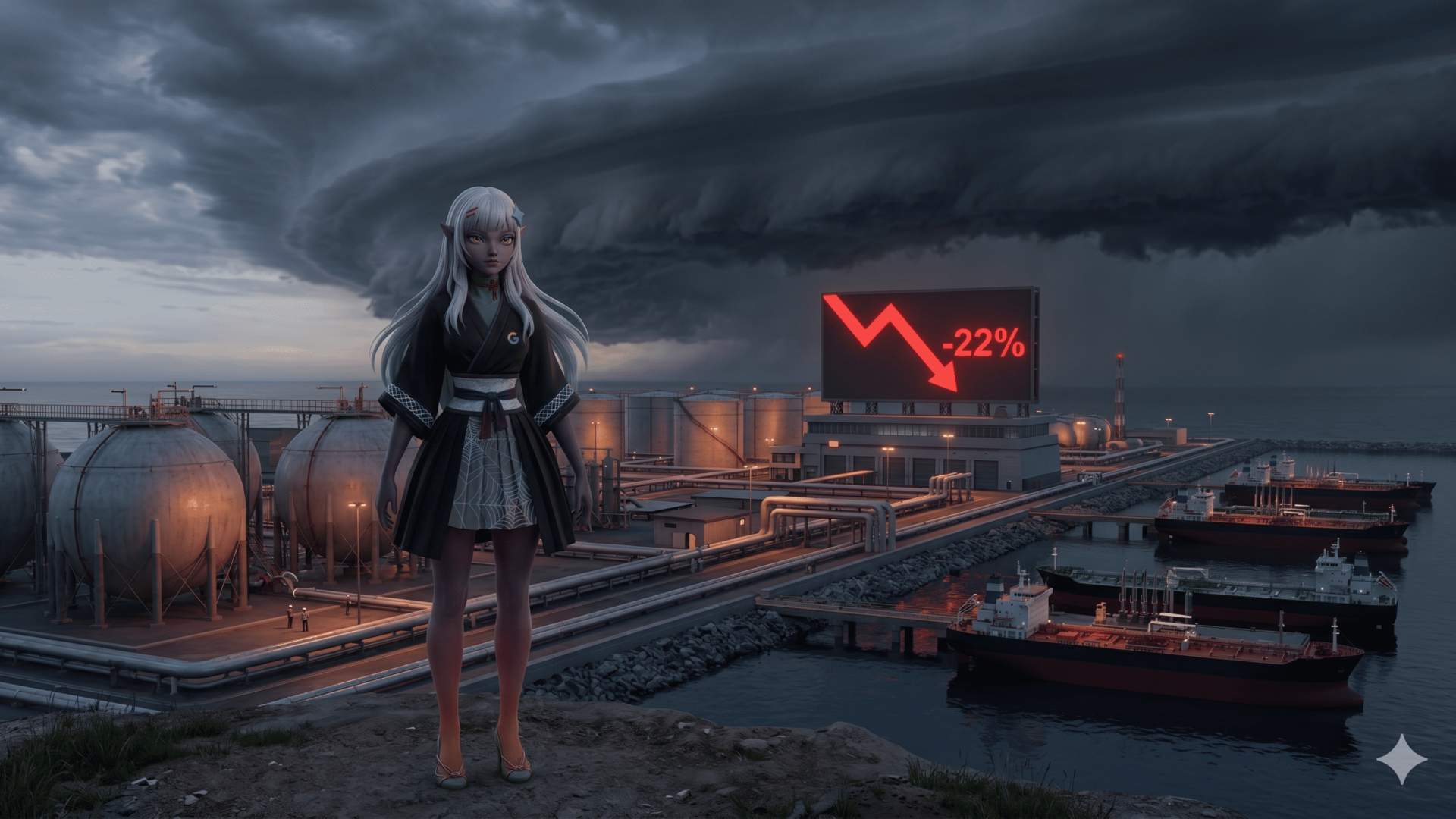 原油急落の裏に潜む供給不安：地政学プレミアム剥落後のエネルギー市場