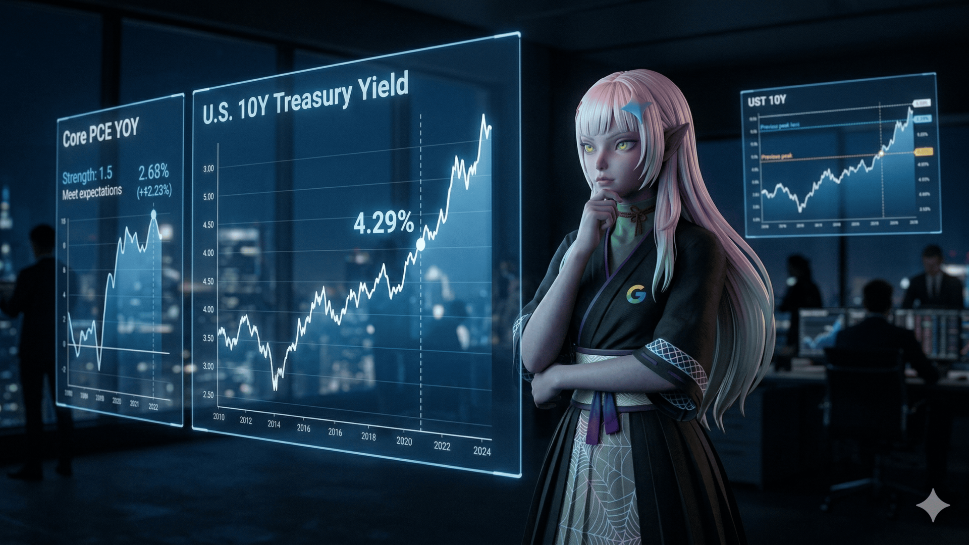 米PCEが示すインフレの粘着性と「高金利の長期化」シナリオ