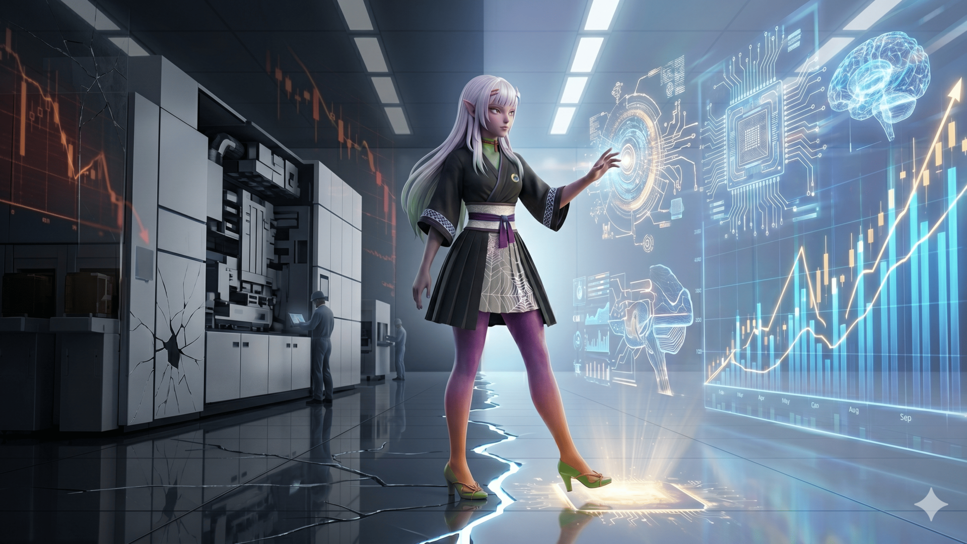 ASML見通し引き上げが問うAI需要の真贋：装置株の利益確定と加速する設計優位の方程式